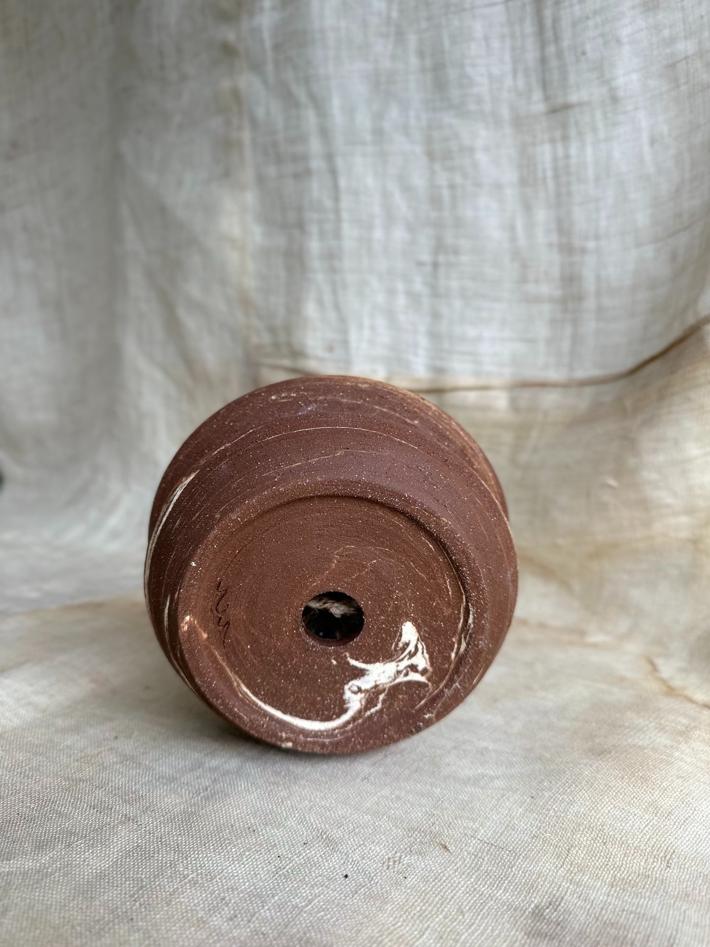 14 chocolate swirl hanging planter - Mipa's pots and plants