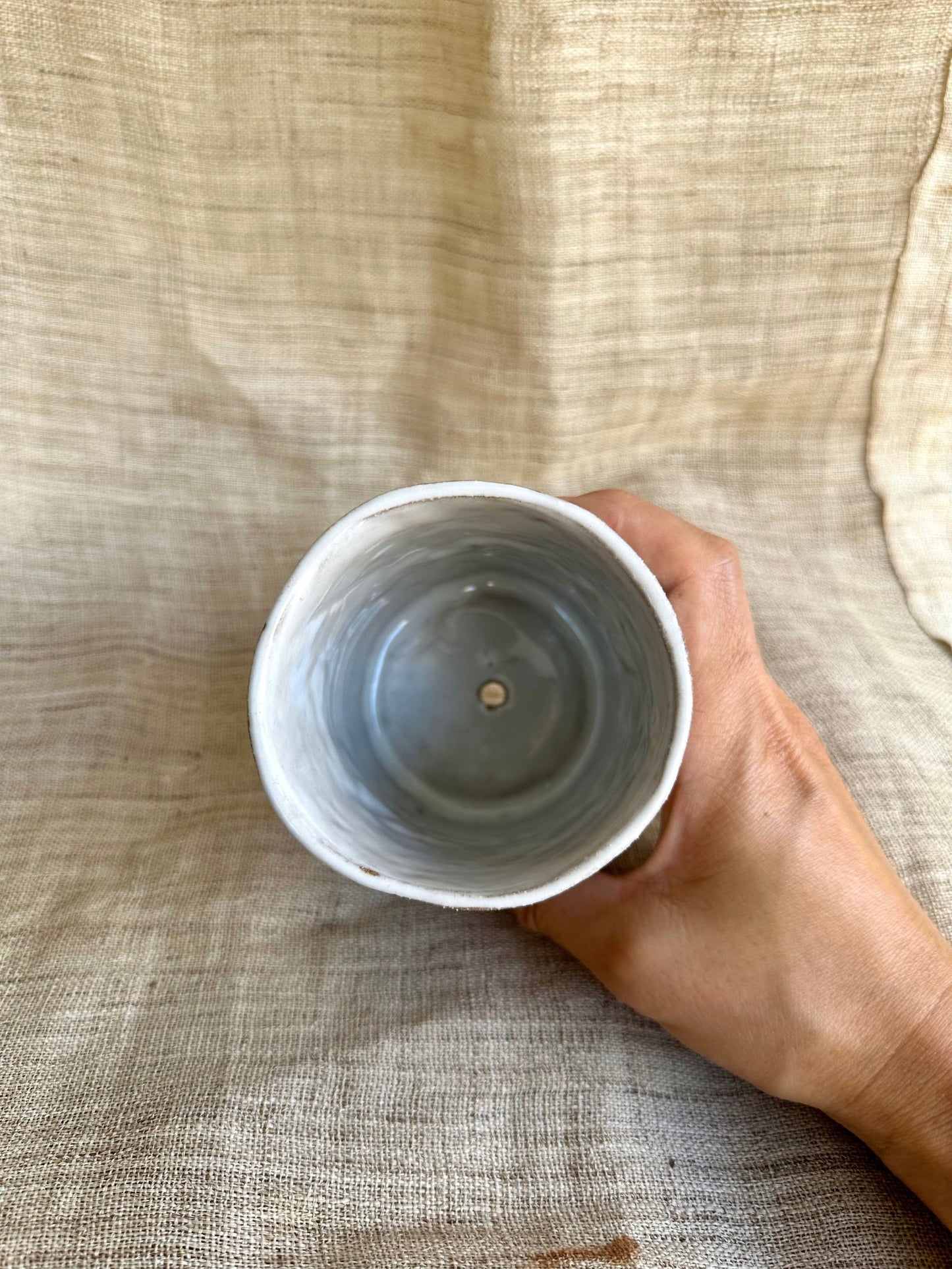 56 mud checkers planter - Mipa's pots and plants