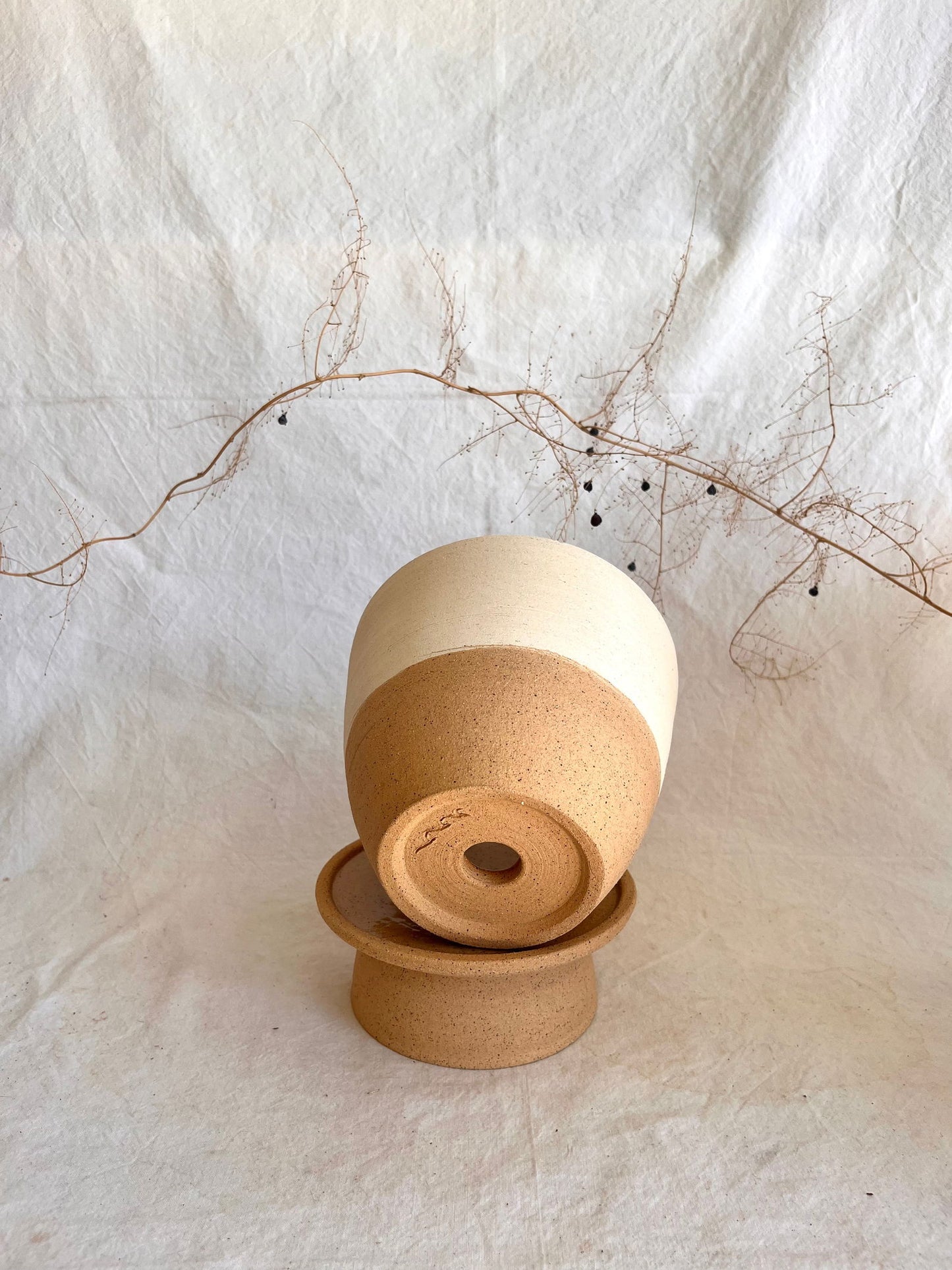56 pedestal saucer set - Mipa's pots and plants