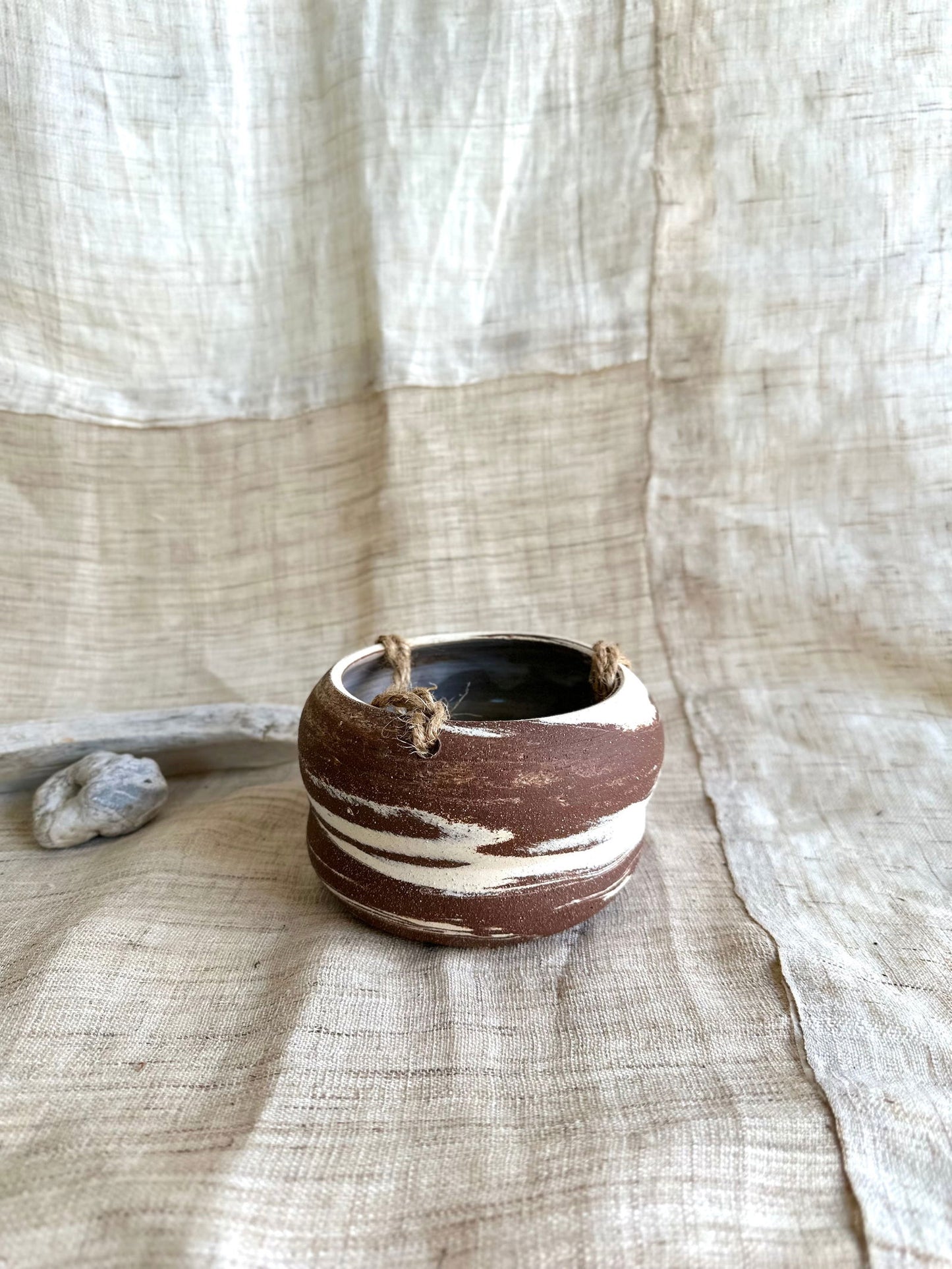 60 chocolate swirl planter - Mipa's pots and plants