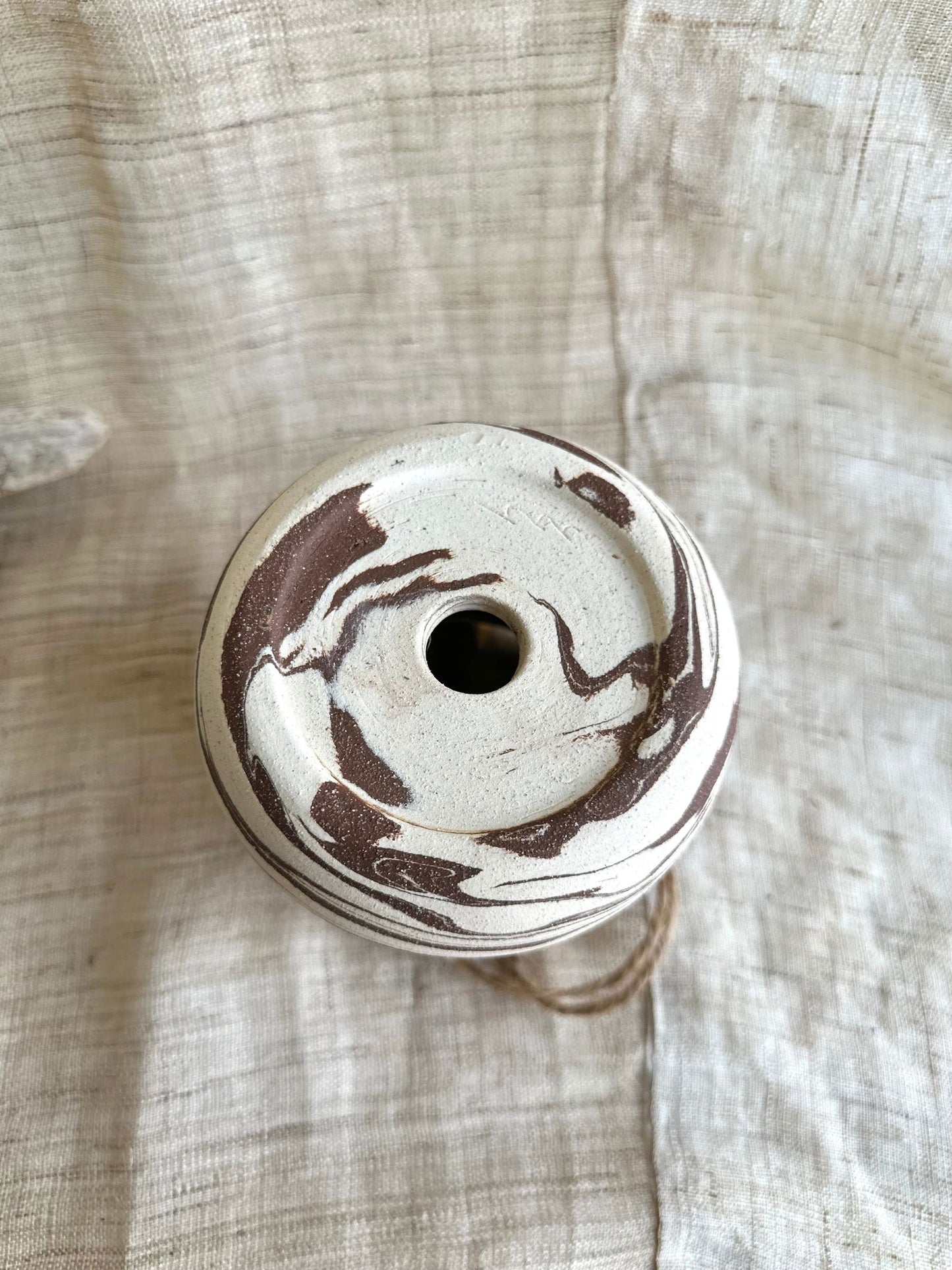 62 chocolate swirl planter - Mipa's pots and plants