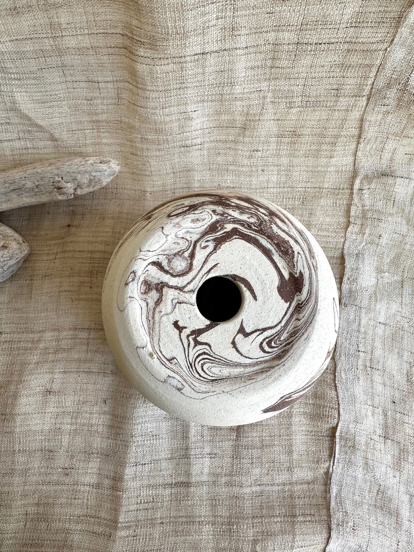 63 chocolate swirl planter - Mipa's pots and plants