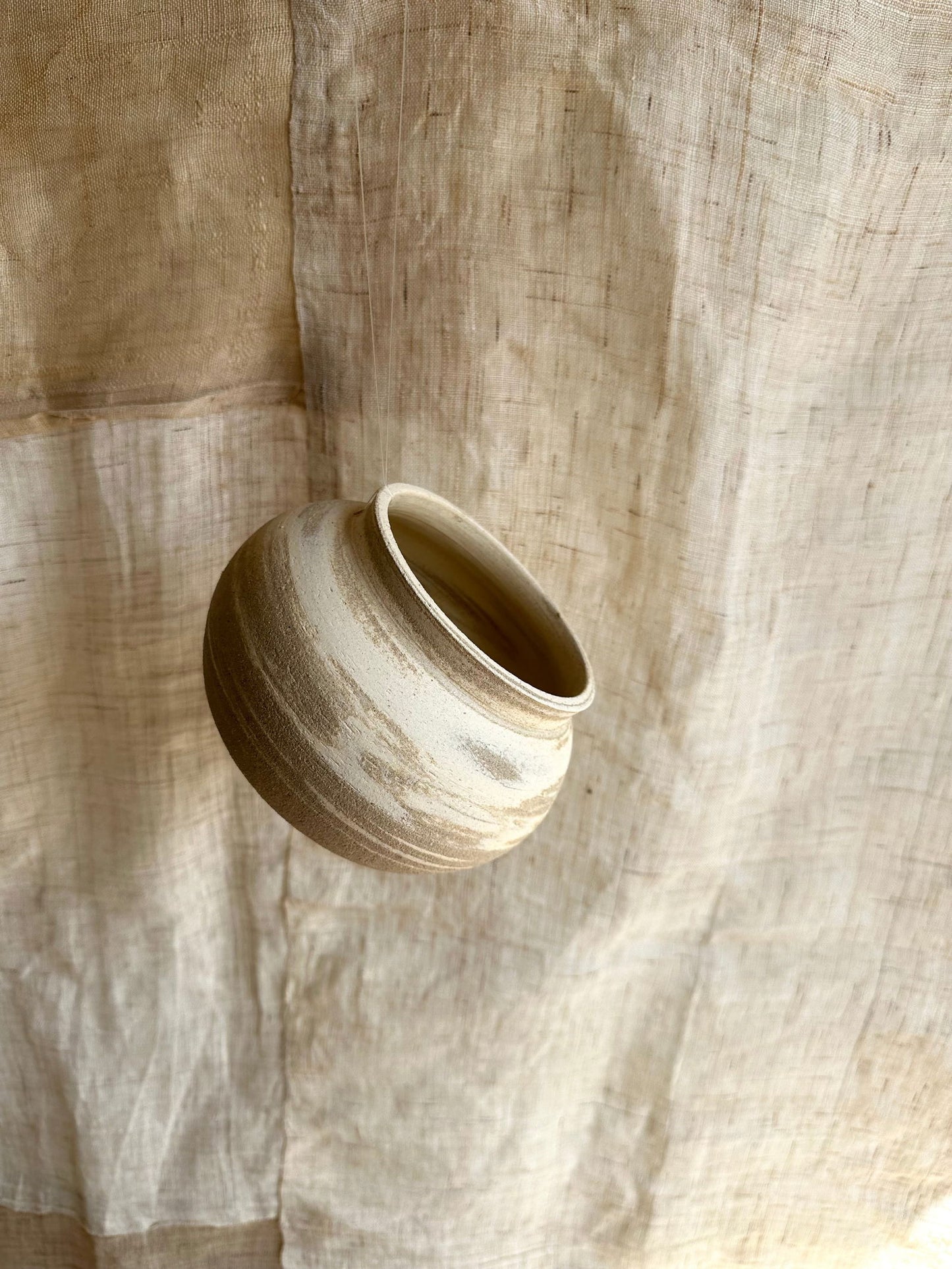 65 mud cream planter - Mipa's pots and plants