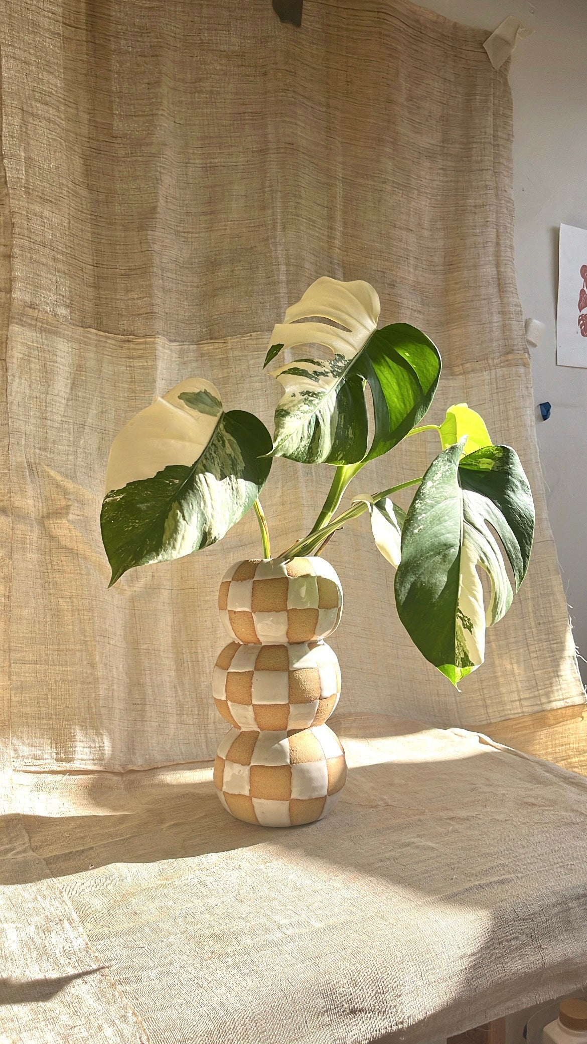 75 sand stacking stones planter - Mipa's pots and plants