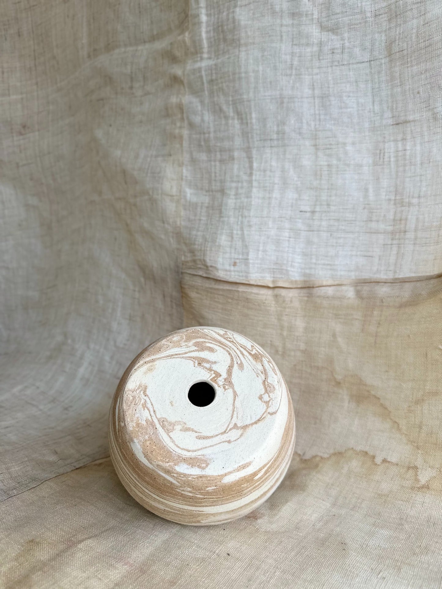 7 sandstorm pedestal saucer set - Mipa's pots and plants