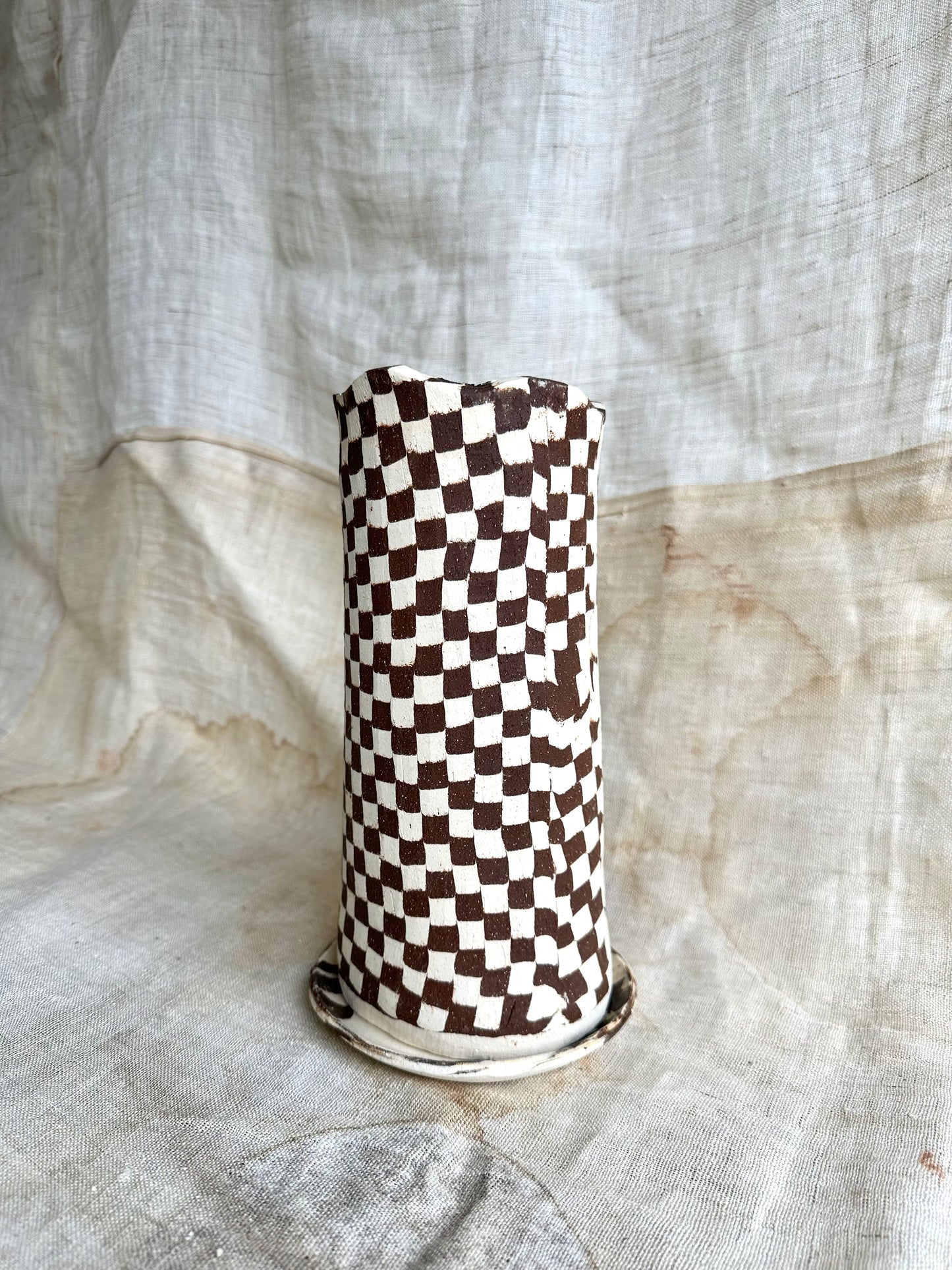 (Seconds) 87 chocolate mosaic planter set