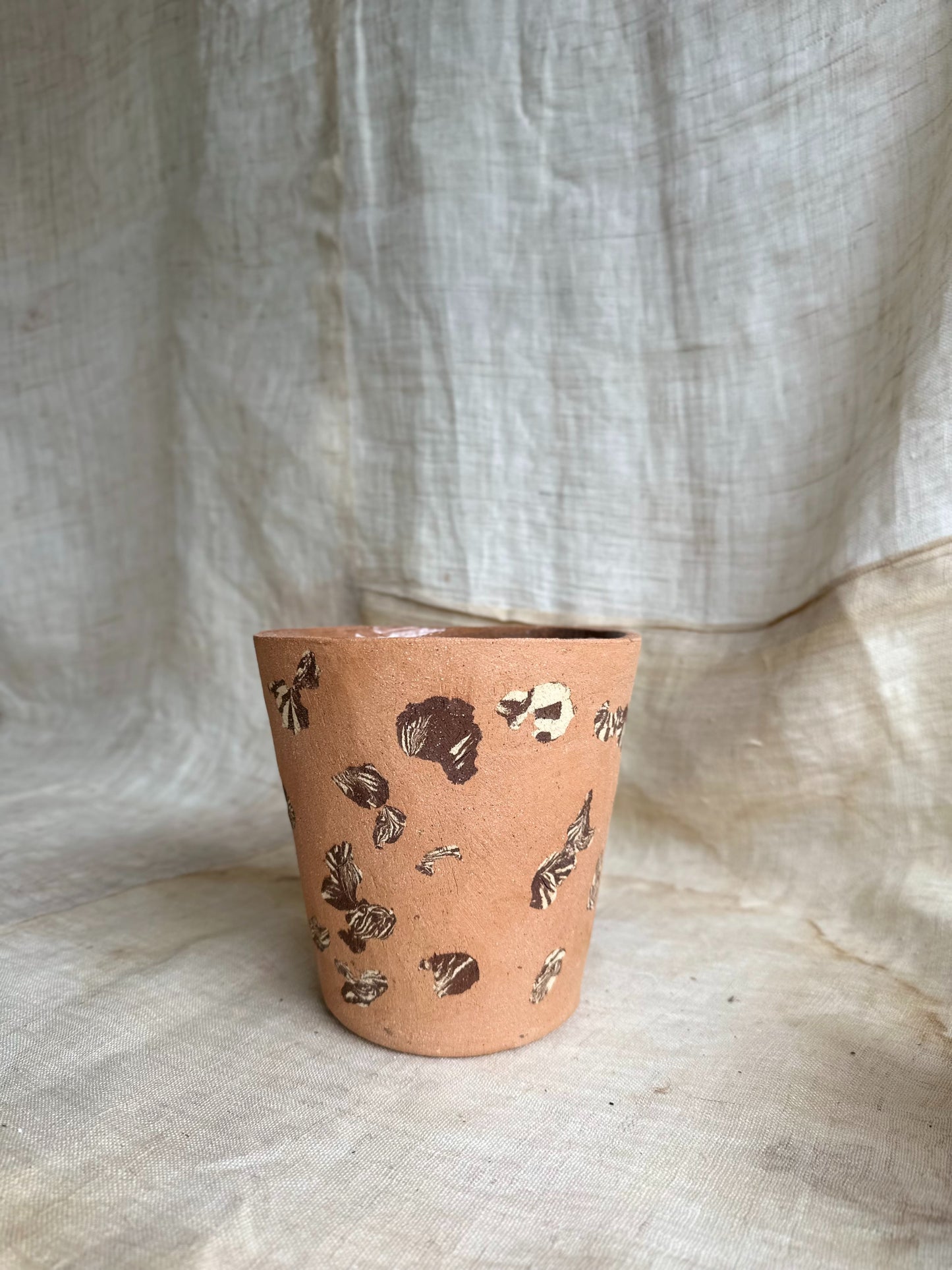 (Seconds) 49 red squiggle planter