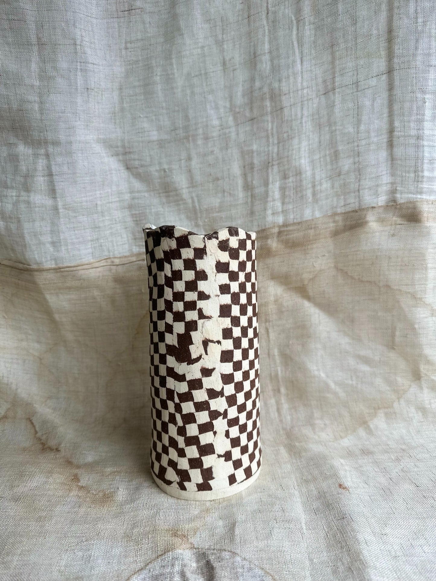 (Seconds) 87 chocolate mosaic planter set