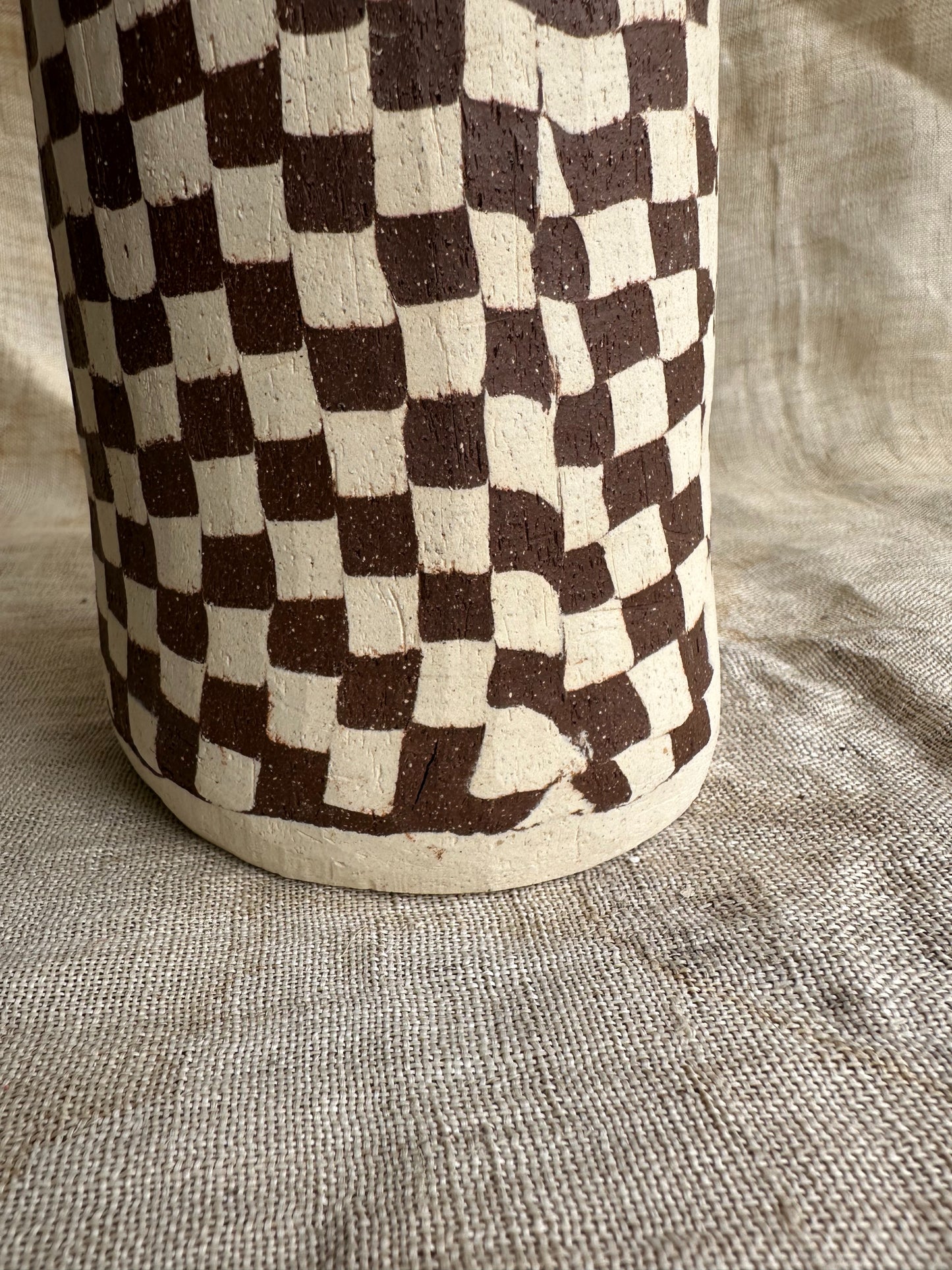 (Seconds) 87 chocolate mosaic planter set