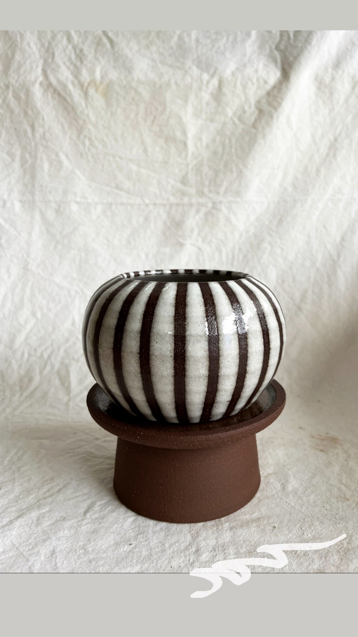 (Pre-order) 11 pedestal saucer set - Mipa's pots and plants