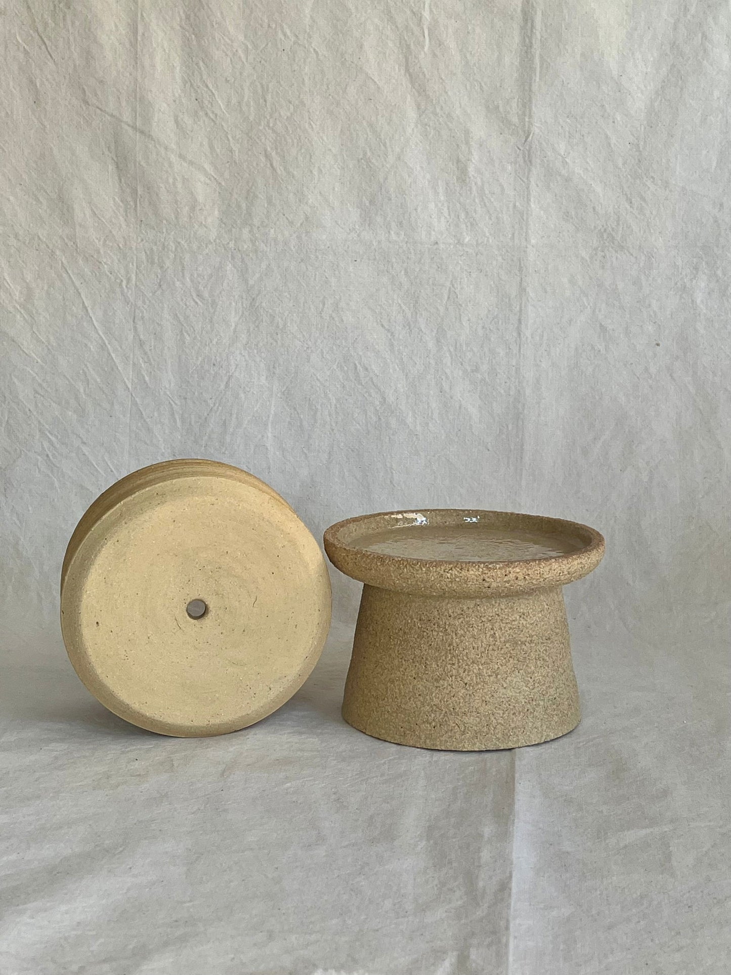 (Sale) 1-3 pedestal saucer set - Mipa's pots and plants