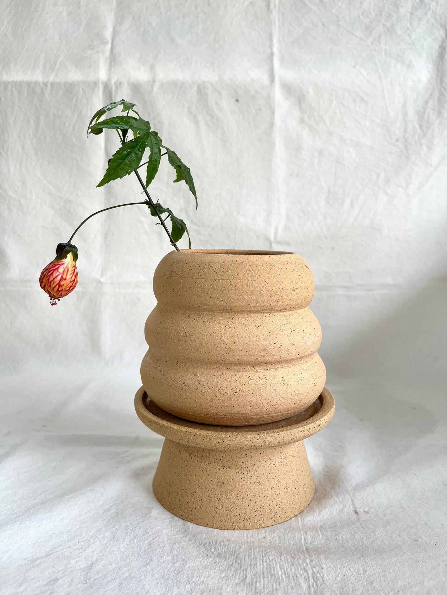 (Sale) 13 Pedestal saucer set - Mipa's pots and plants
