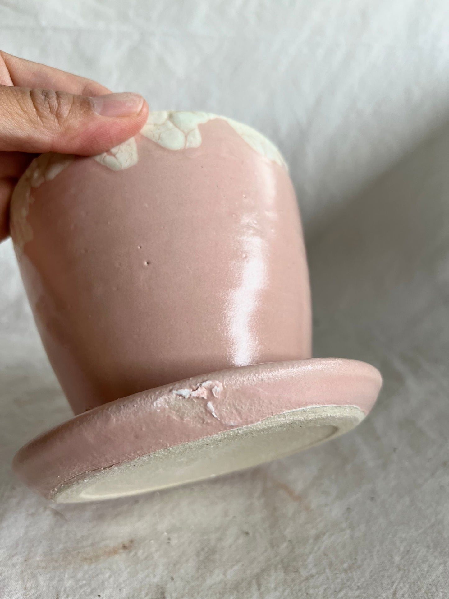 (Sale) 22 baby pink planter - Mipa's pots and plants