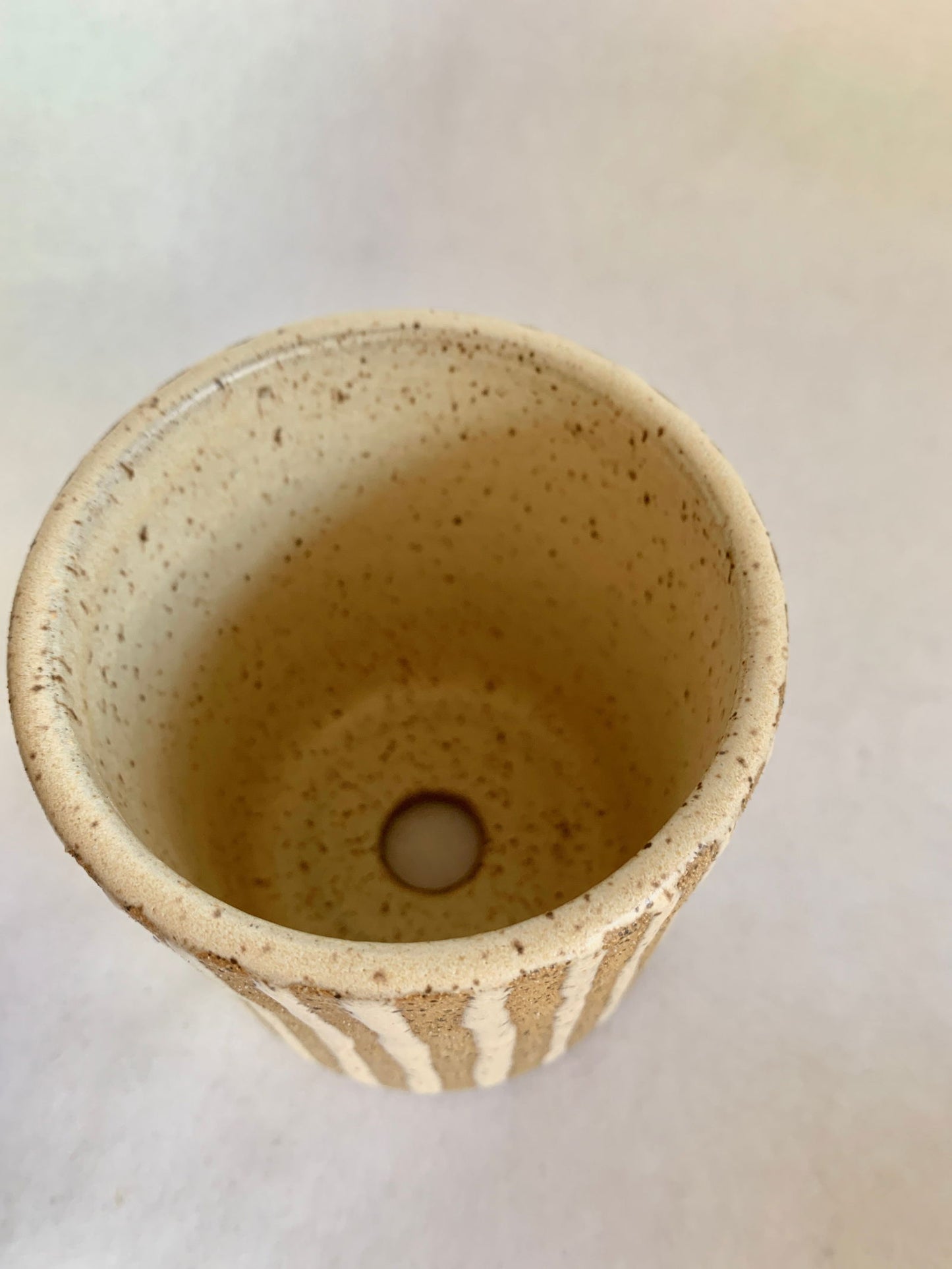 (Sale) 36 Striped planter - Mipa's pots and plants