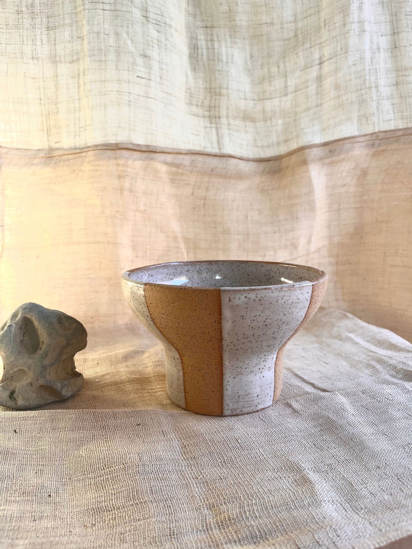(Sale) 46 S.B striped planter - Mipa's pots and plants