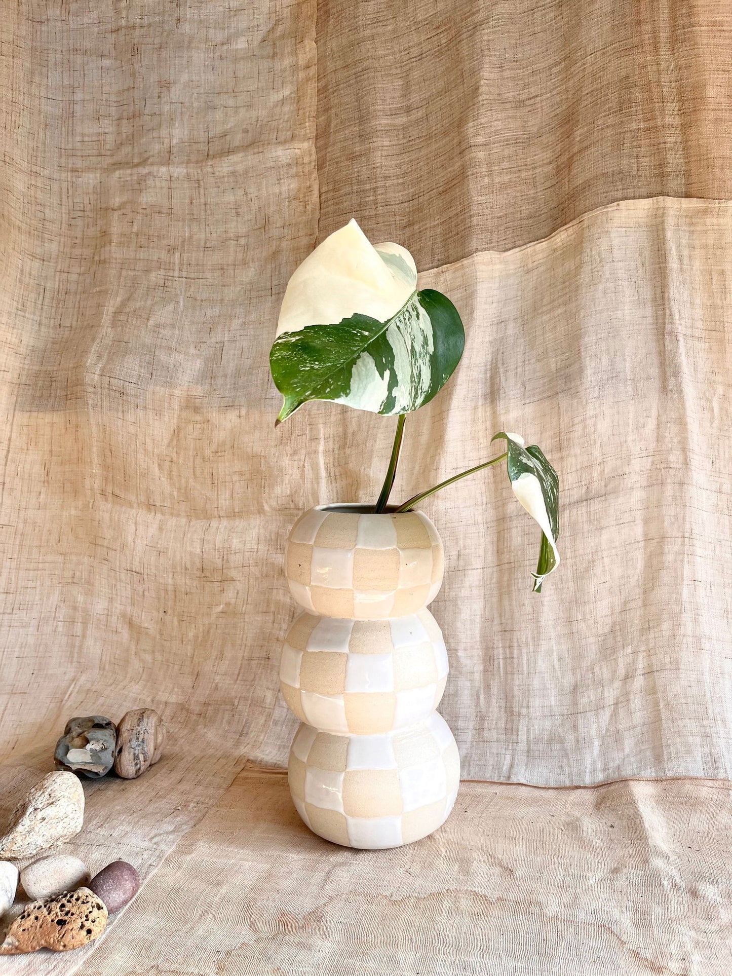 (Seconds) 83 stacking stones planter - Mipa's pots and plants