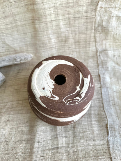 60 chocolate swirl planter