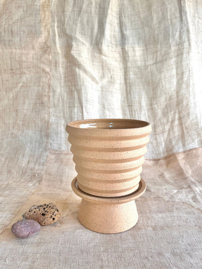 13 S.B pedestal saucer set - Mipa's pots and plants