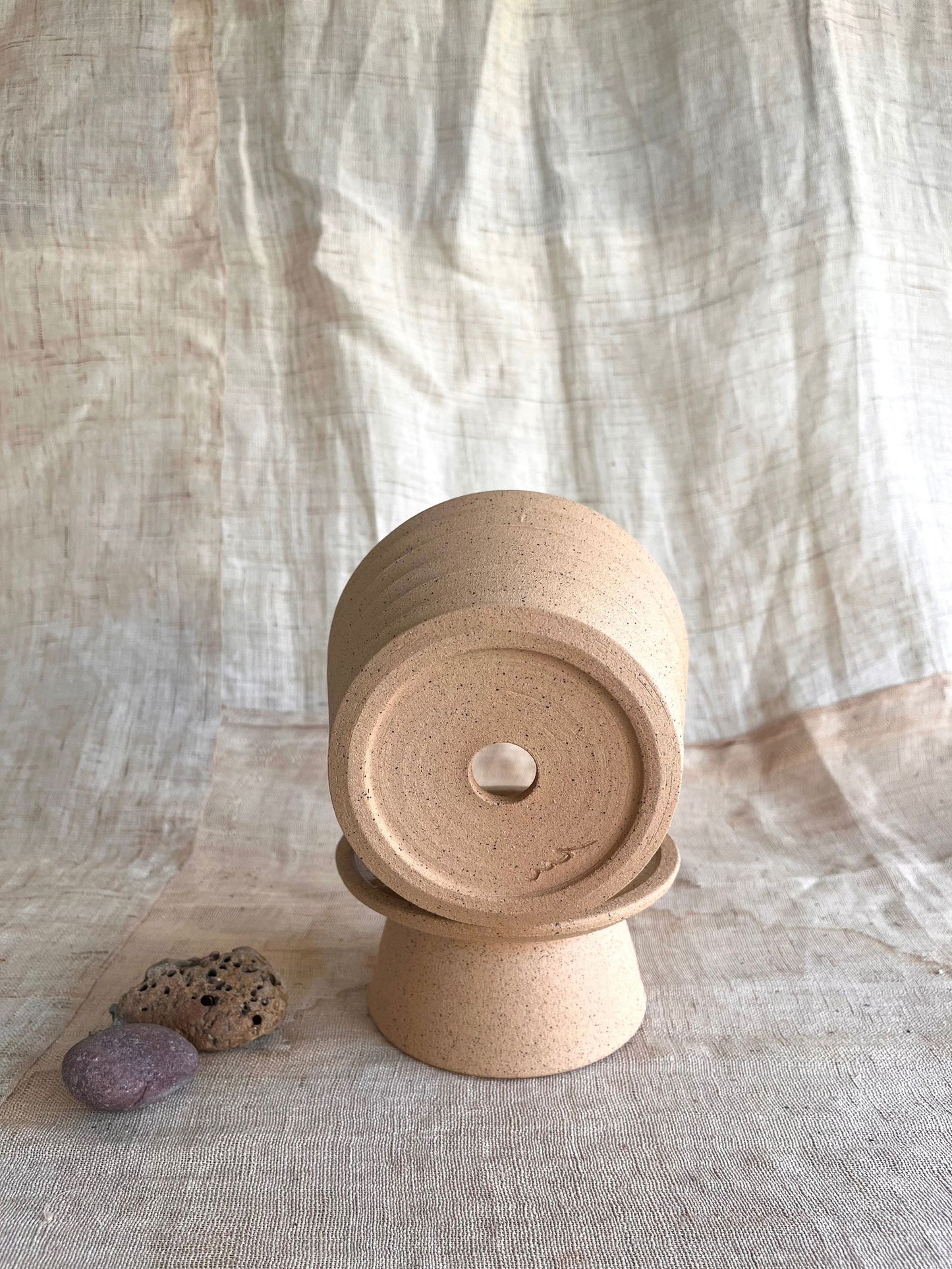 13 S.B pedestal saucer set - Mipa's pots and plants
