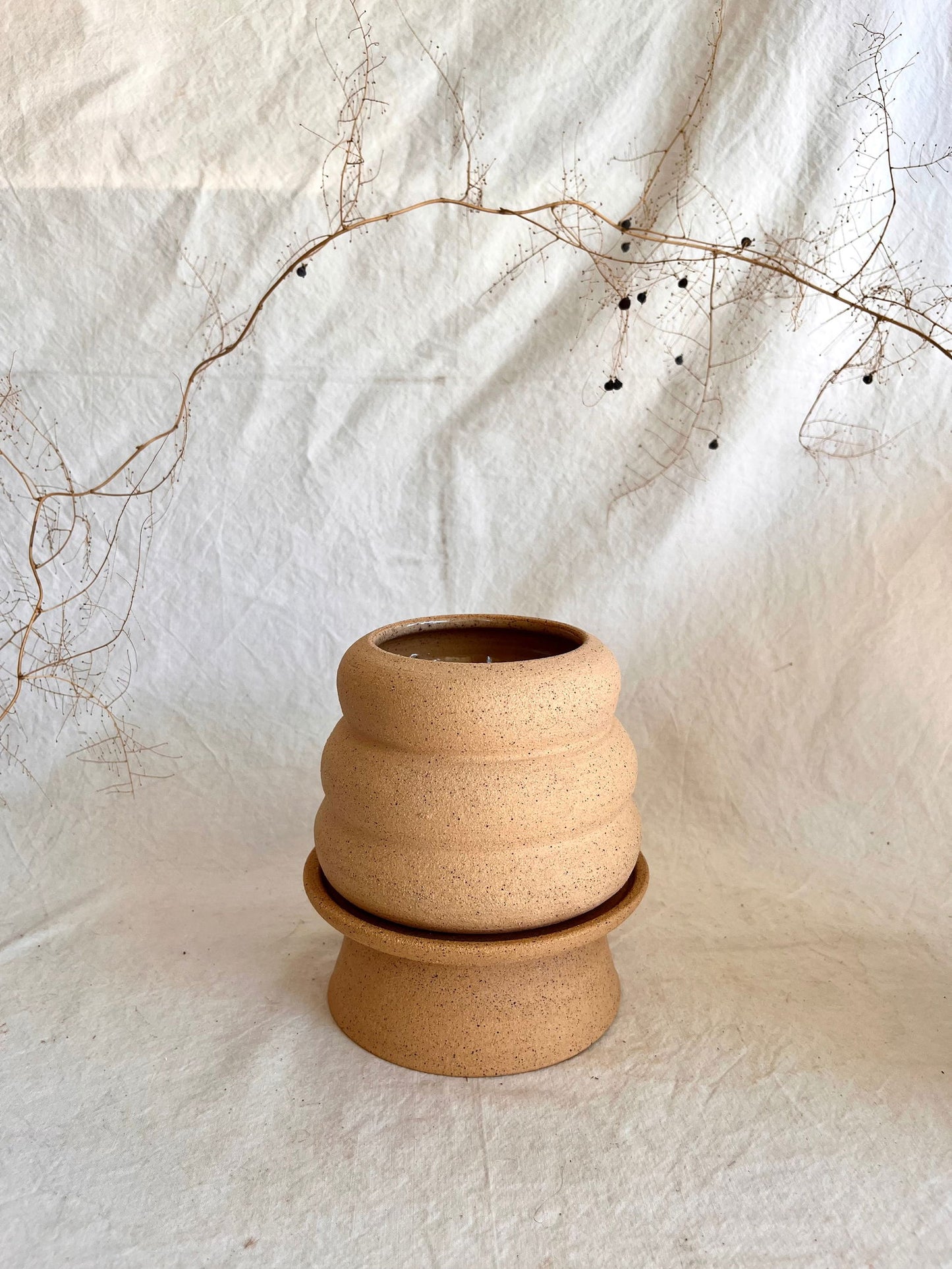 22 pedestal saucer set - Mipa's pots and plants