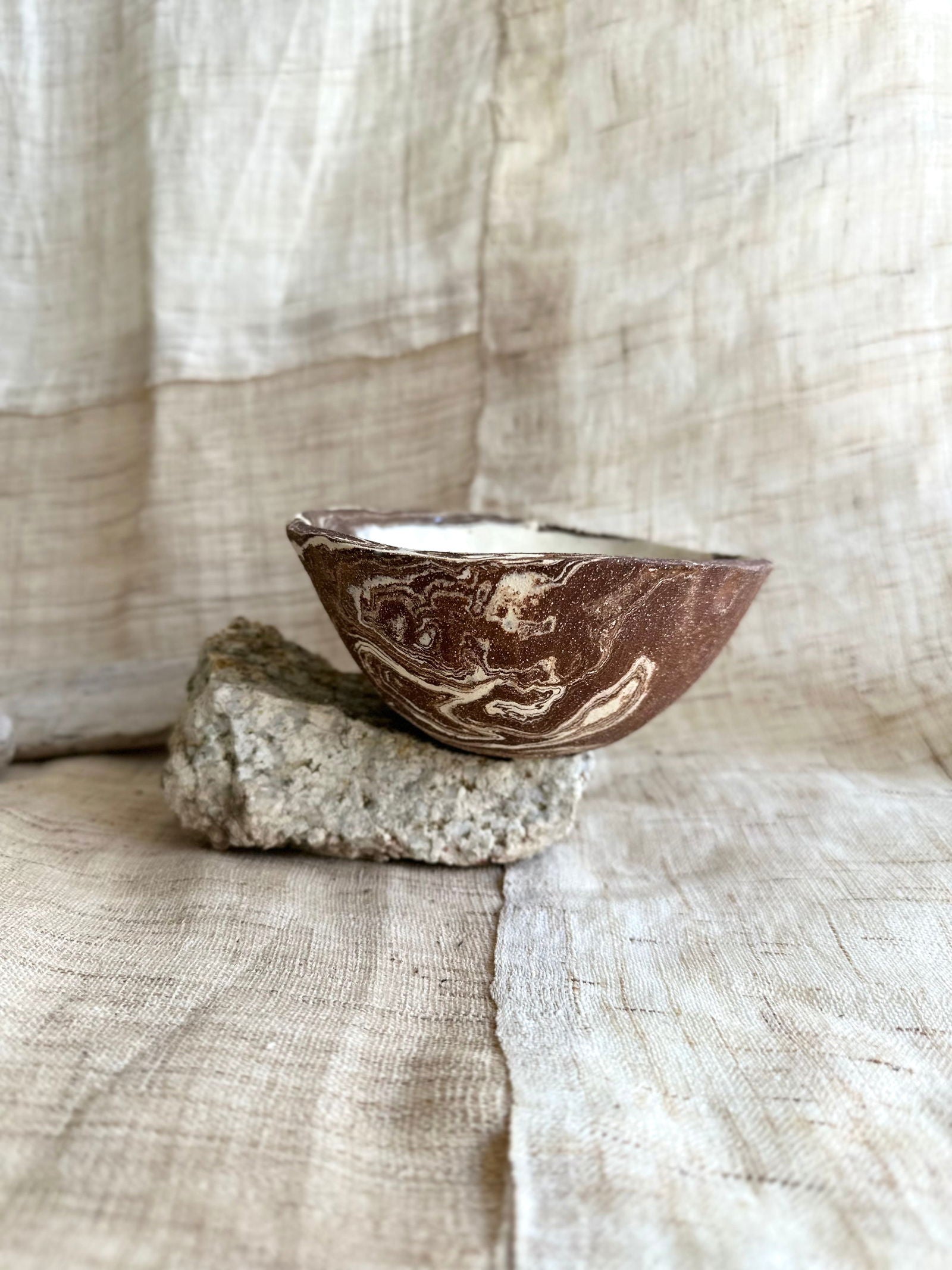26 chocolate swirl planter - Mipa's pots and plants