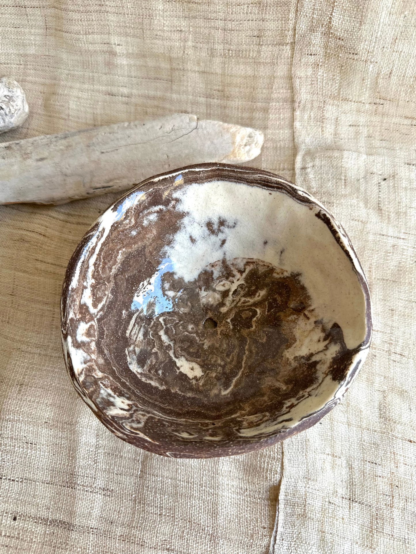 26 chocolate swirl planter - Mipa's pots and plants