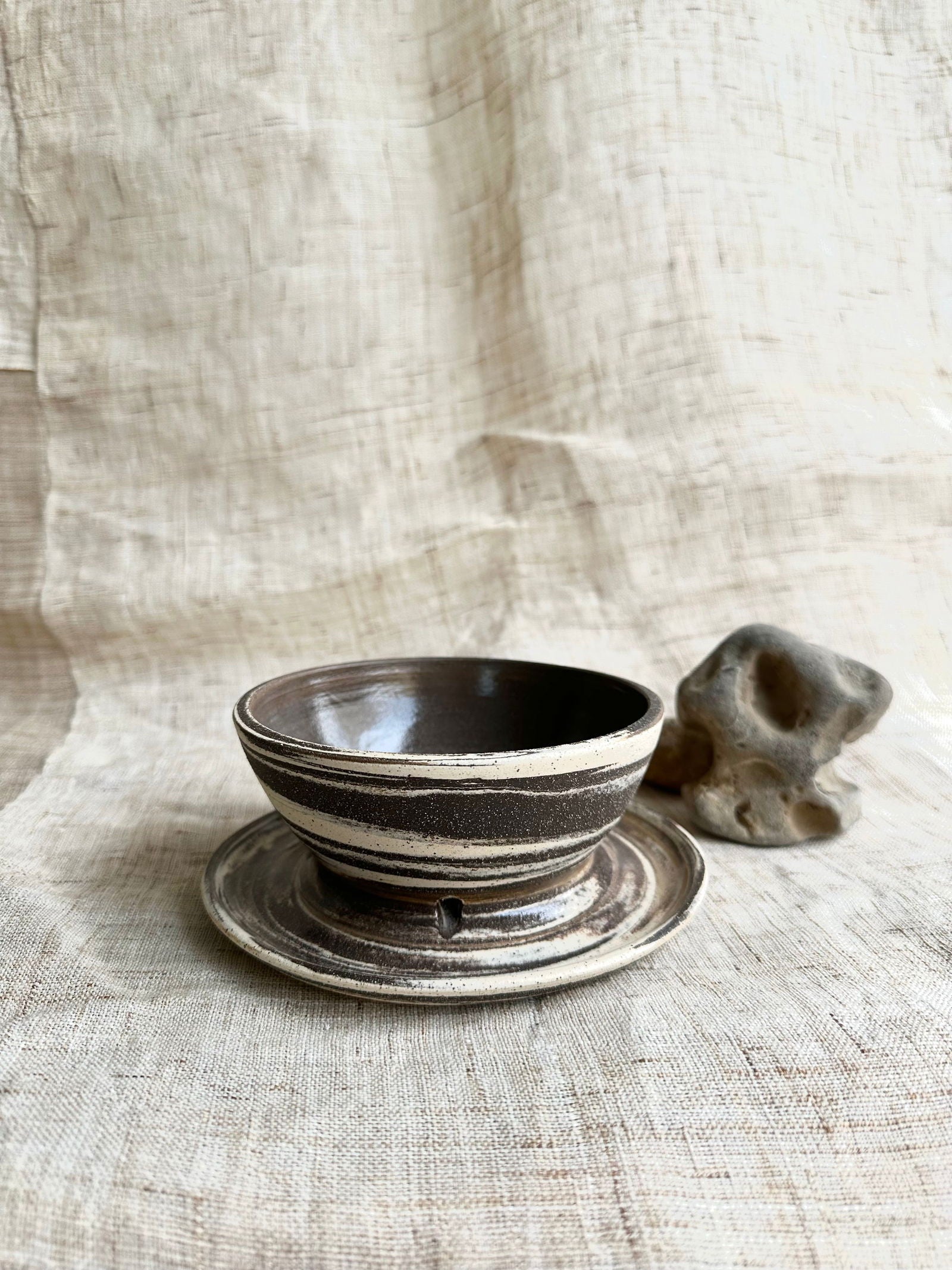 40 inkwash caudex planter - Mipa's pots and plants