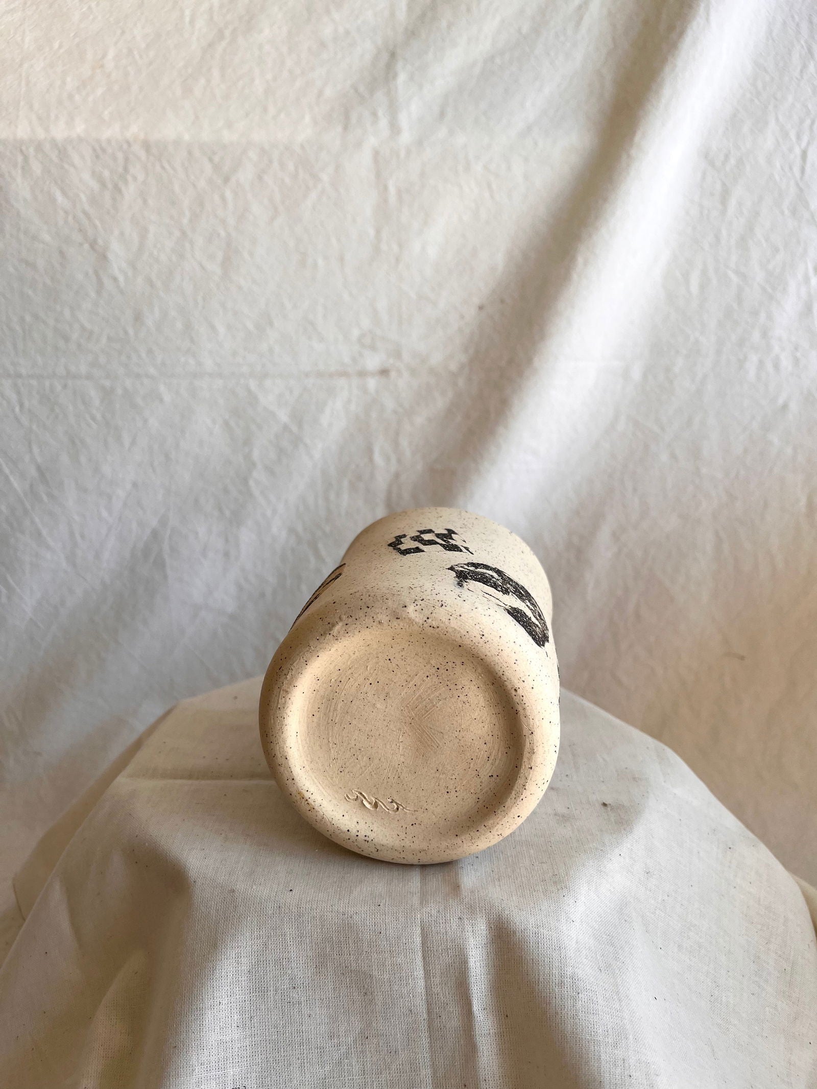 53 checkers planter (NO drainage hole) - Mipa's pots and plants
