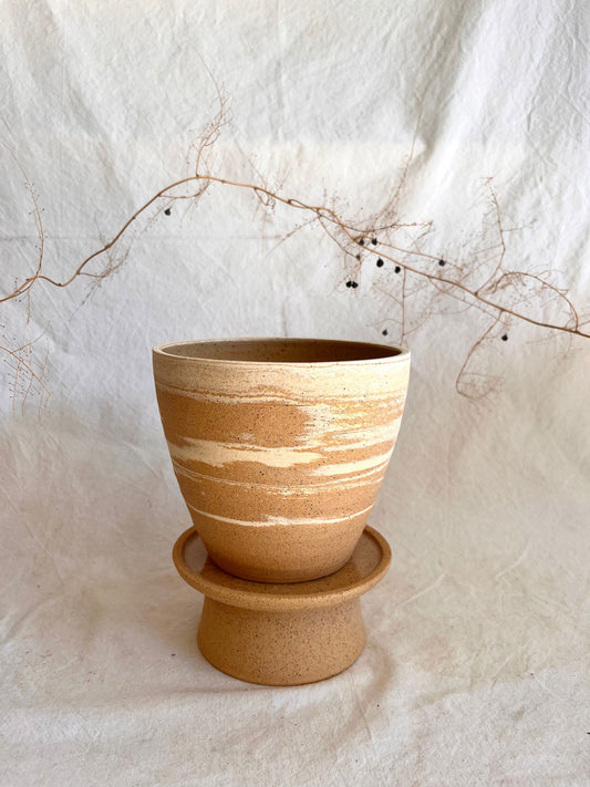 55 pedestal saucer set - Mipa's pots and plants