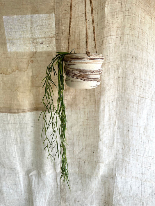 63 chocolate swirl planter - Mipa's pots and plants