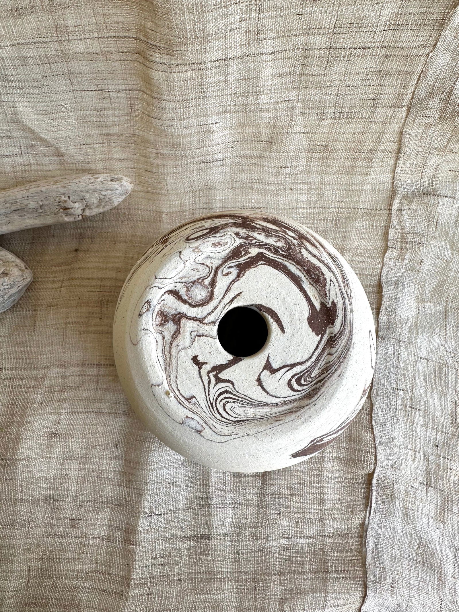 63 chocolate swirl planter - Mipa's pots and plants