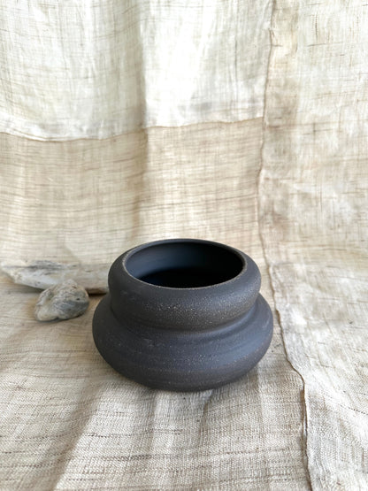 (Sale) 81 black bubble planter