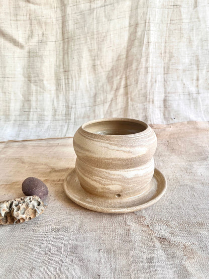 67 mudcream planter - Mipa's pots and plants