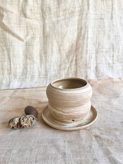 67 mudcream planter - Mipa's pots and plants
