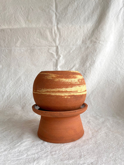 6 pedestal saucer set - Mipa's pots and plants