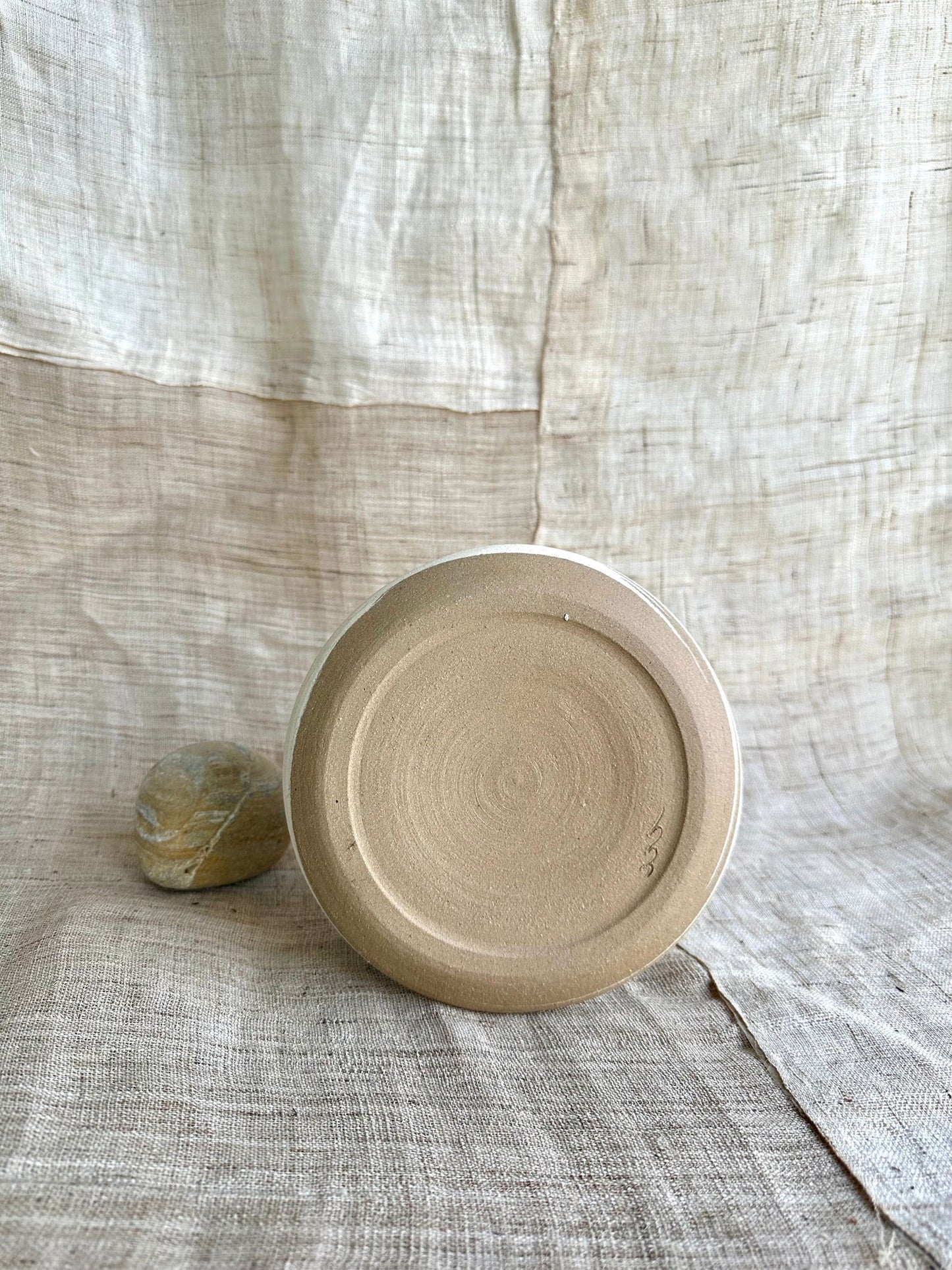 70 mudcream flower caudex planter - Mipa's pots and plants
