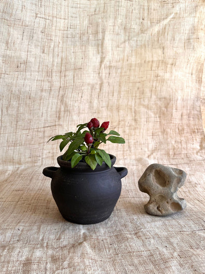 77 black mini planter - Mipa's pots and plants