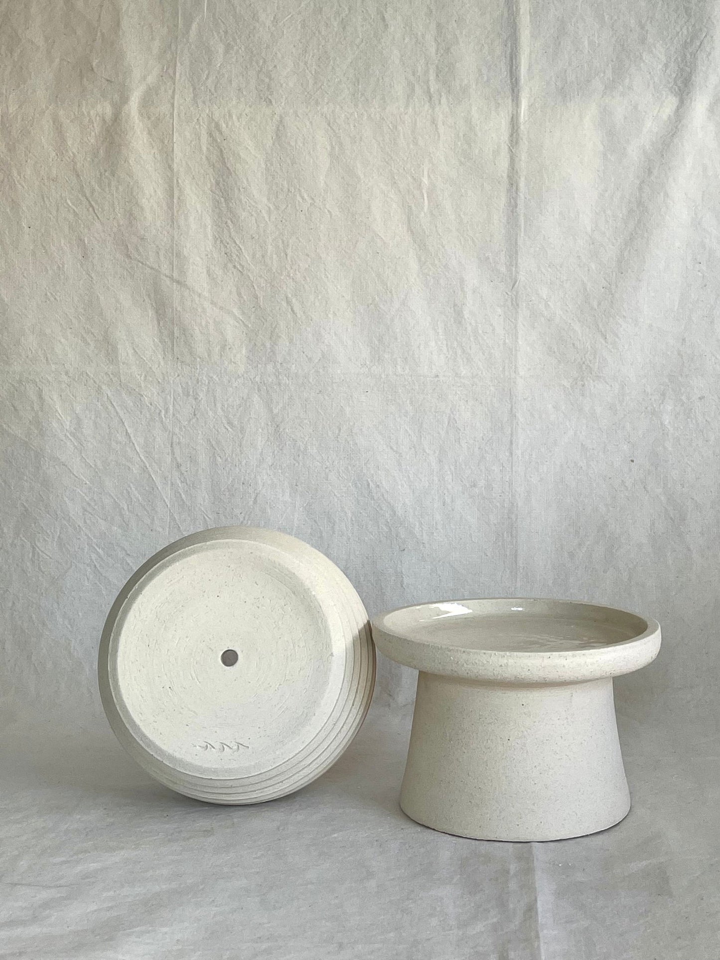 7 Pedestal saucer set - Mipa's pots and plants