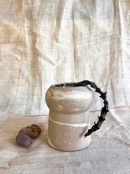 85 mudcream planter - Mipa's pots and plants
