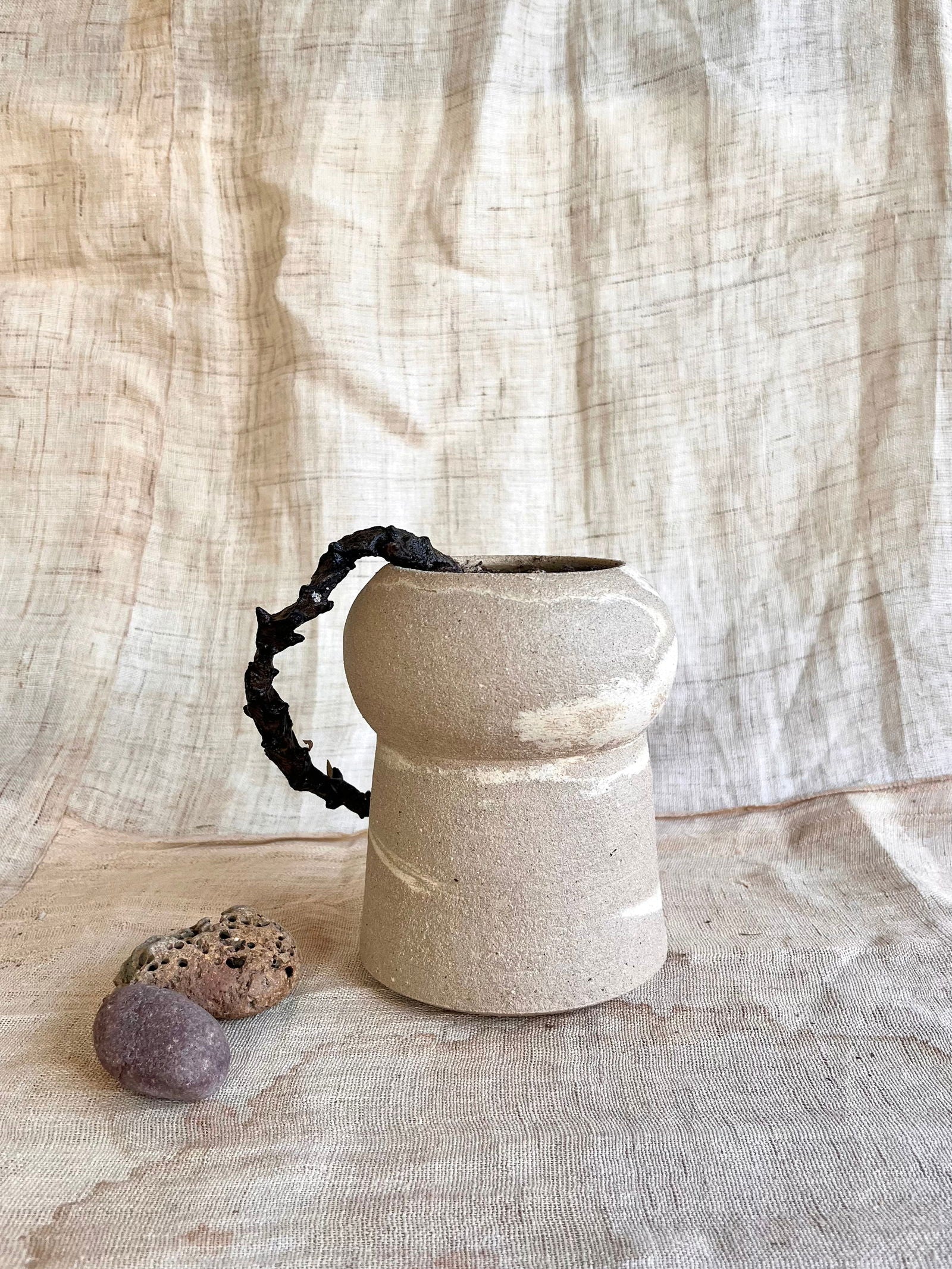 85 mudcream planter - Mipa's pots and plants