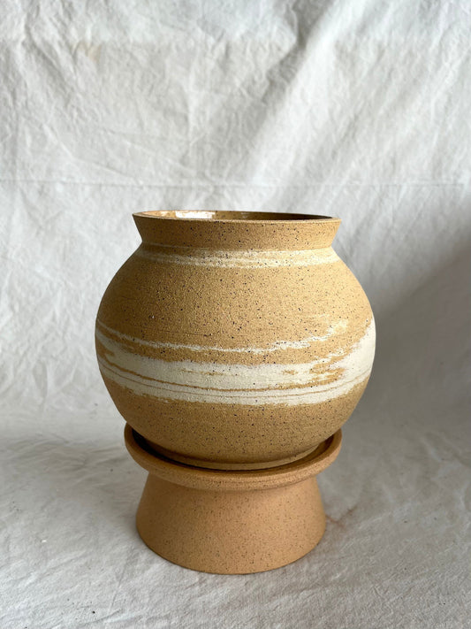 8 pedestal saucer - Mipa's pots and plants