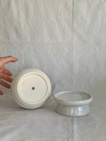 8 pedestal saucer set - Mipa's pots and plants