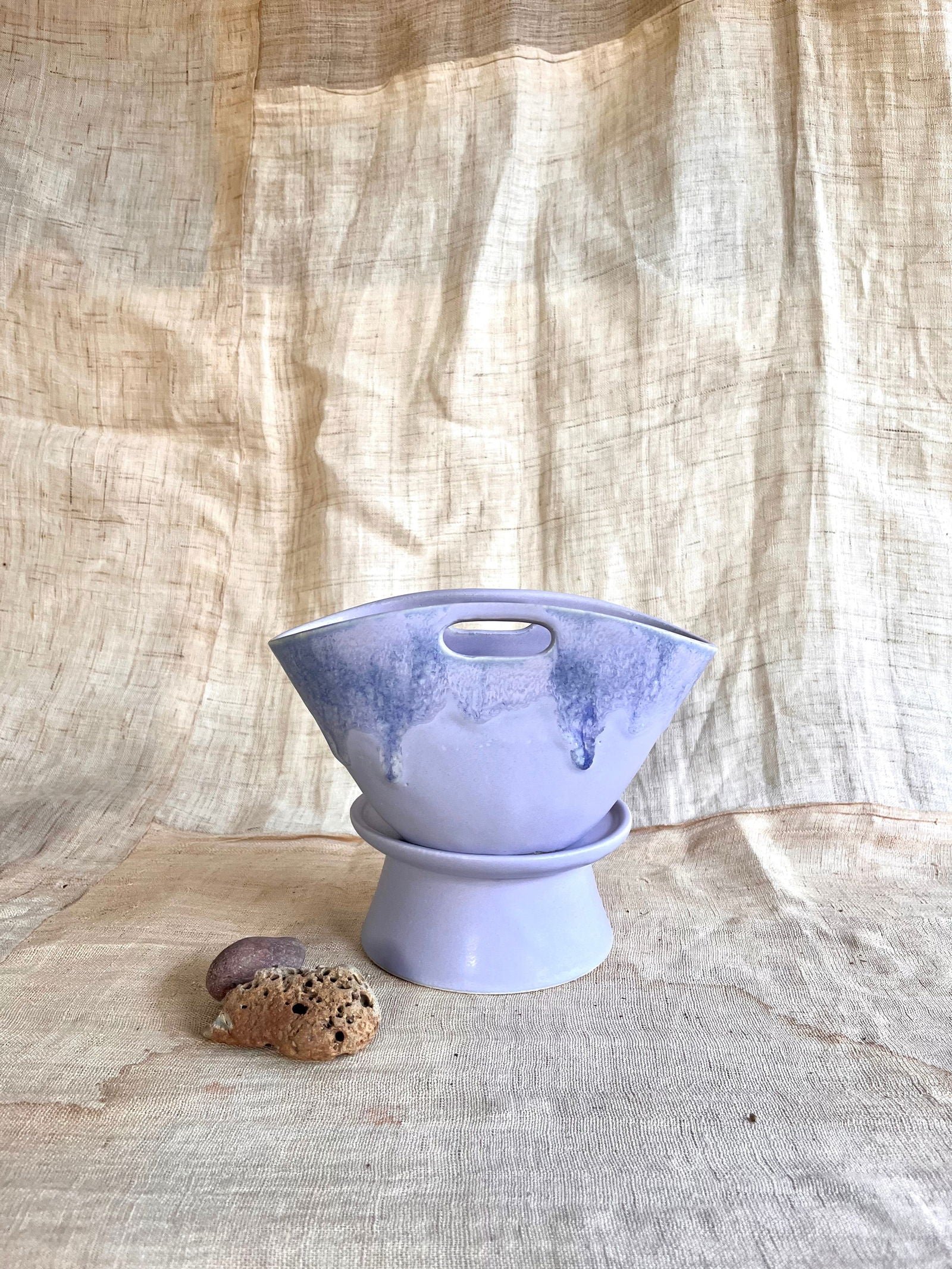 92 lavender purse planter set - Mipa's pots and plants