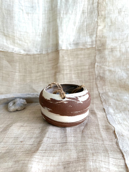 60 chocolate swirl planter