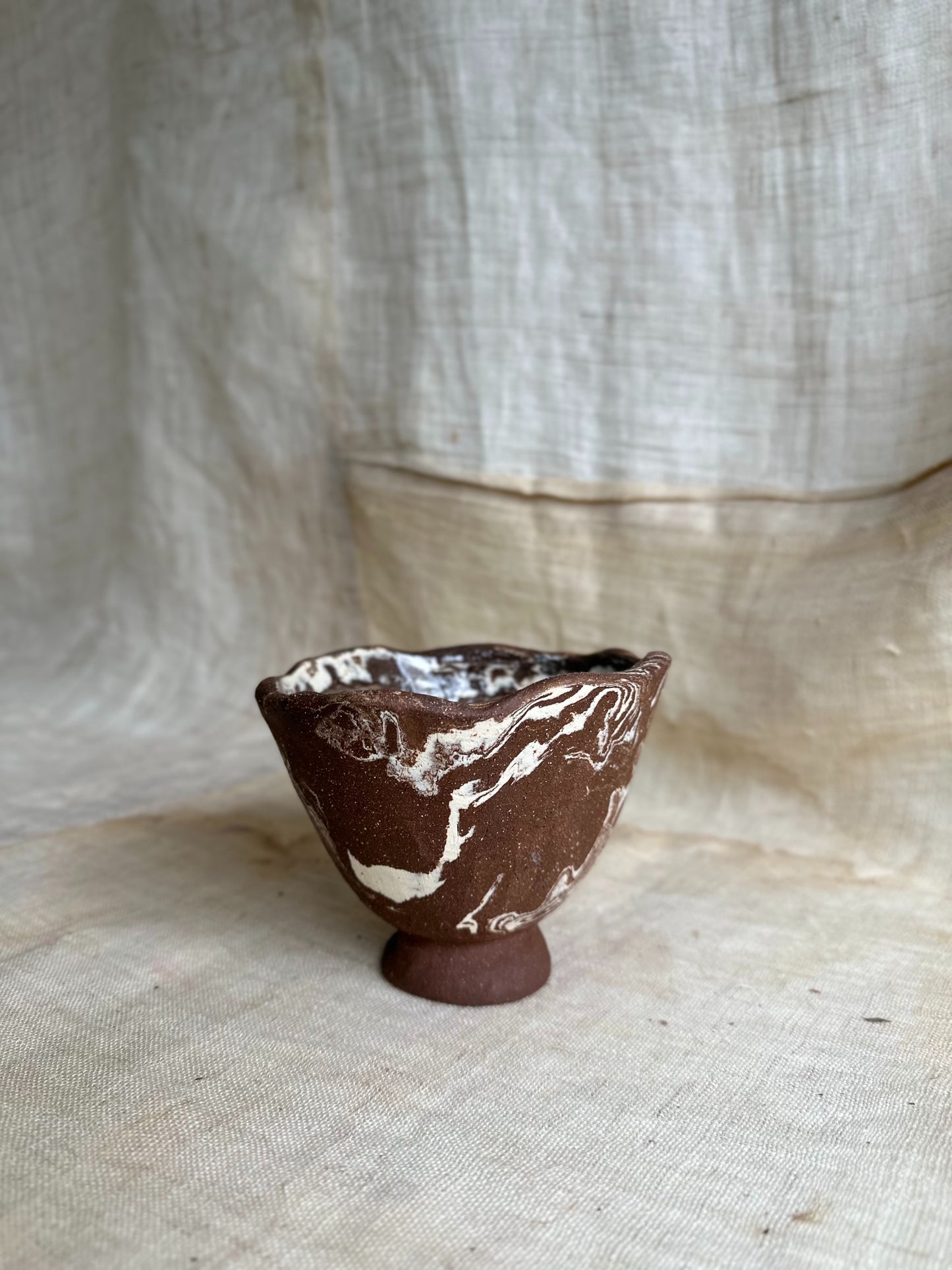 45 chocolate swirl planter set