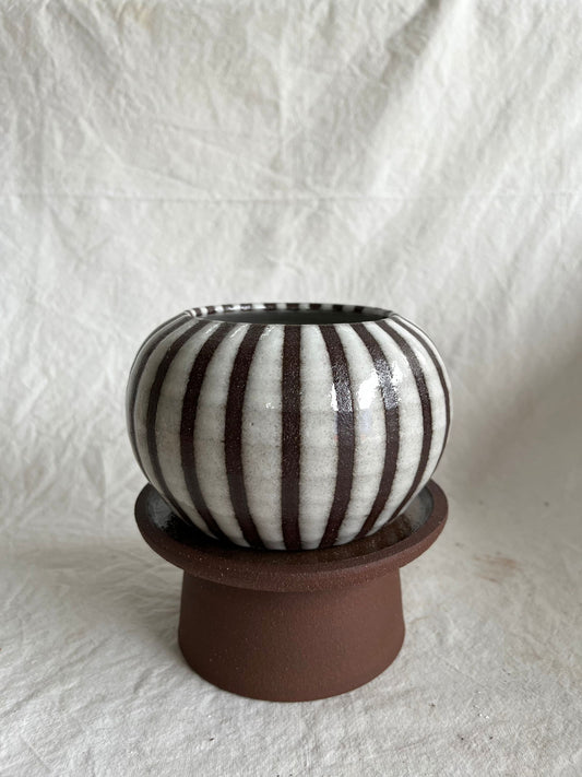 (Pre-order) 11 pedestal saucer set - Mipa's pots and plants