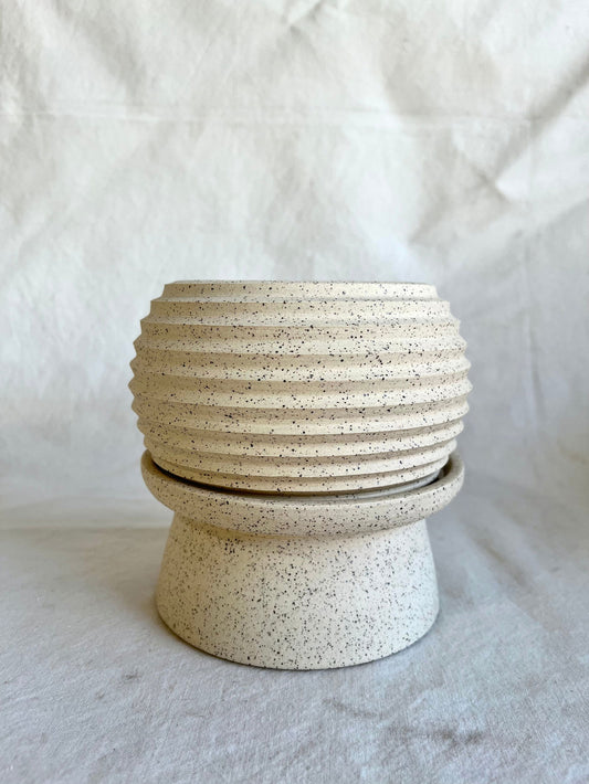 (Pre-order) 36 Pedestal saucer set - Mipa's pots and plants