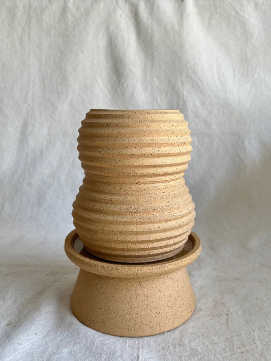 (Pre-order) 37 Pedestal saucer set - Mipa's pots and plants