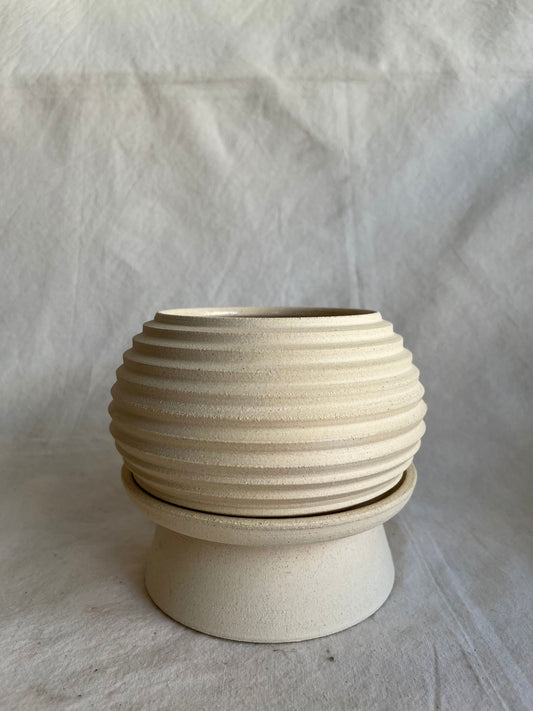 (Sale) 12 pedestal saucer set - Mipa's pots and plants