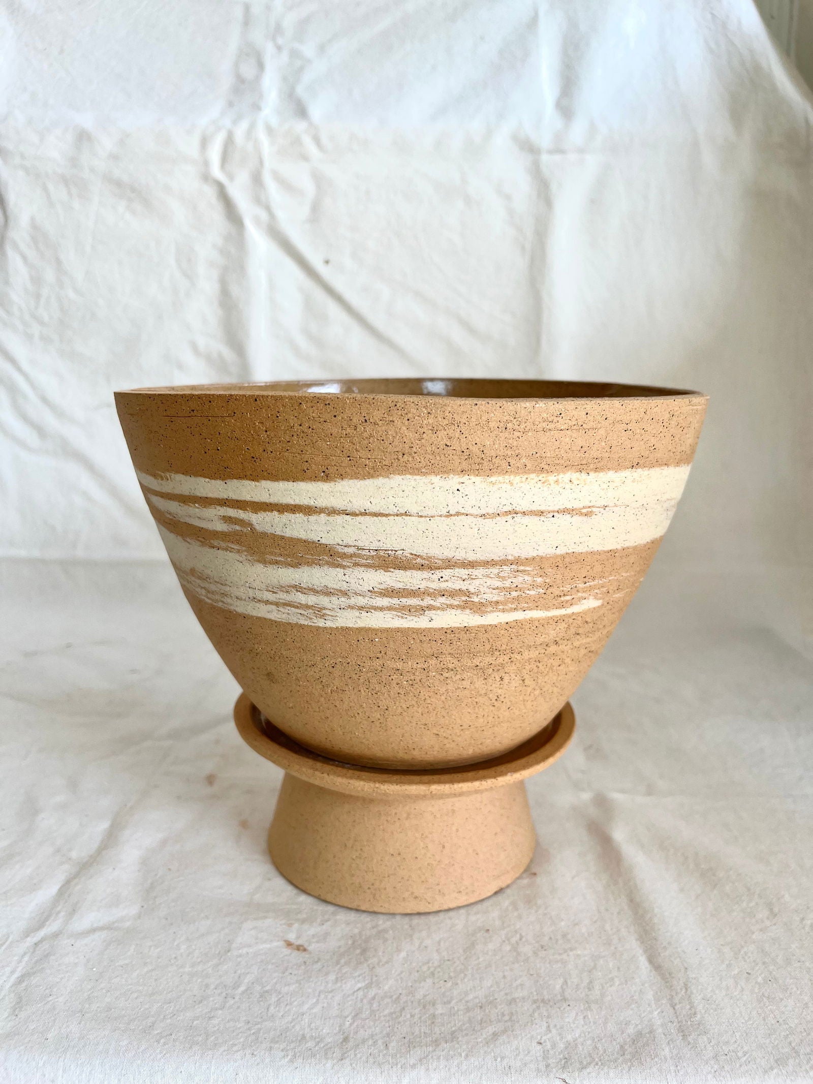 (Sale)21 large pedestal saucer set - Mipa's pots and plants